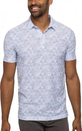 Travis Mathew At Home Golf Polo Shirt In White