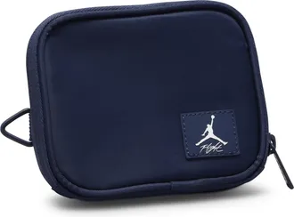 Nike Jordan Mens Jordan Flight Zip Wallet in Blue | MA0810-U90