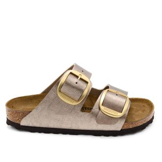 Birkenstock Dames, Schoenen, Beige, Maat: 42 EU Leer