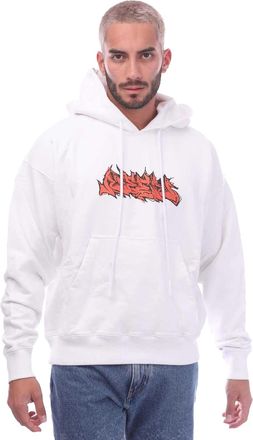 Off-white Off White Heren 90s DJ Slim Hoodie (Wit/Roze)