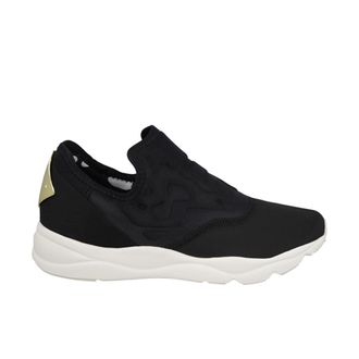 Reebok Furylite Slip On Black Synthetic Womens Trainers AR2716 - Size UK 7.5