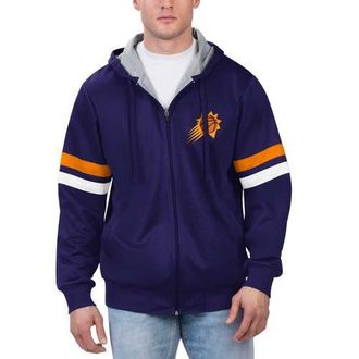 G-III Sports by Carl Banks Mens G-III Sports by Carl Banks Purple Phoenix Suns Contender Full-Zip Hoodie Jacket at Nordstrom, Size X-Large