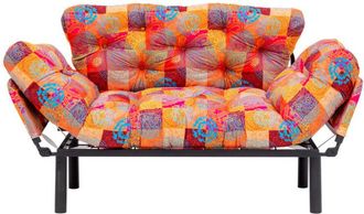 Les Tendances Sof&aacute; Cama, Sof&aacute; De Dos Plazas, Cama De Invitados Sofa-bed Multicolor