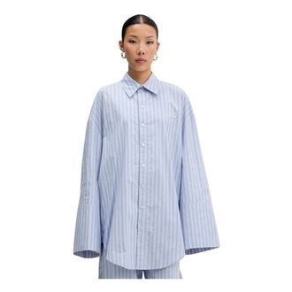 Rotate Rotate Birger Christensen, Overhemden, Dames, Blauw, S, Shirts