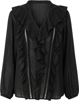 Souvenir Mujer, Blusas y Camisas, Negro, Talla: M