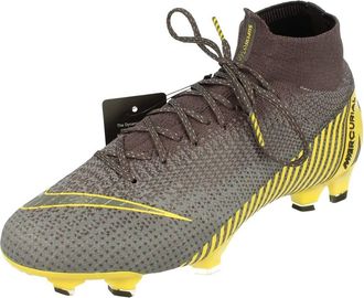 Nike Nike Superfly 6 Elite FG THNDR Grey/Blck-DRK Grey [AH7365-070] US Men 7 WMN 8.5