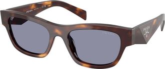 Prada PR B09S 15W03N Womens Sunglasses Tortoiseshell Size 52