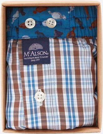 MC Alson Boxershorts aus Baumwolle Karos