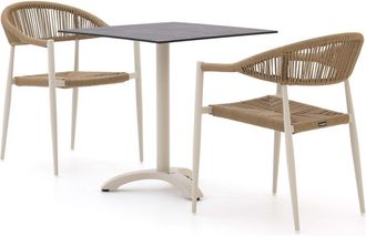 Manifesto Furniture Manifesto Belpasso/Lisio 70cm dining tuinset 3-delig stapelbaar