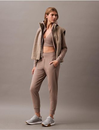 Calvin Klein Calvin Klein Womens Soft Stretch Sport Jogger - Grey - XS