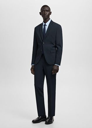 Mango Giacca completo París super slim-fit blu marino scuro - Uomo - 44 - MANGO MAN