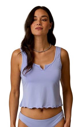 Carve Designs Vida Notchneck Tankini in Peri at Nordstrom, Size Xx-Large