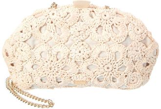Raf&eacute; New York Aya Raffia Clutch