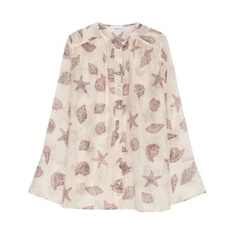 Marella Shirts, female, Beige, Size: XS Disco.004
