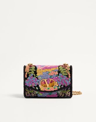 Valentino Garavani Borsa A Spalla Valentino Garavani Vain Ricamata Donna MULTICOLOR UNI