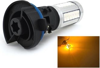 OEM Bombillas Led Hp24w 12-24 V Canbus Con Pantalla Roja Penetrante