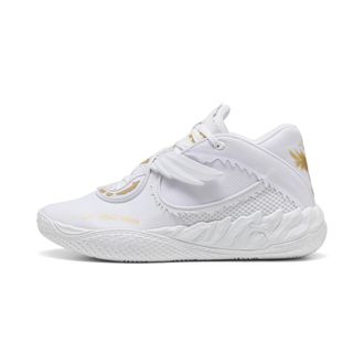 Puma Scarpe da basket MB.05 Mist unisex, Scarpe, Bianco, 49.5