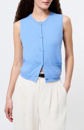 French Connection Cosysoft Knit Vest in 41-Thistle Blue at Nordstrom Rack, Size X-Small