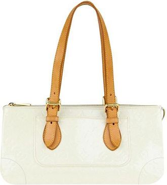 Louis Vuitton Perle Monogram Vernis Rosewood Avenue Bag