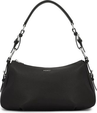 Kazar Tassen, Dames, Zwart, ONE Size, Leer, Zwarte universele leren handtas