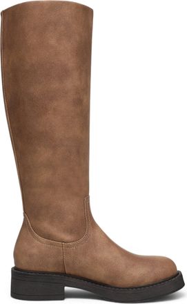 Blowfish Womens Tan Faux Leather High Riding Boots - Venice Tall