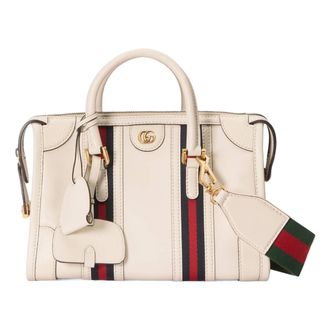 Gucci (WMNS) Gucci Bauletto Small Top Handle Bag White 715772-AAA0O-9041