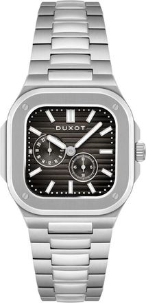 Duxot Quadrata Automatic Black Dial Mens Watch DX-2084-11