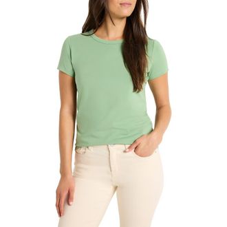 Nic+Zoe Perfect Knit Crewneck T-Shirt in Happy Apple at Nordstrom Rack, Size Small