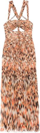 Isabel Marant Abito lungo Rafael - Arancione