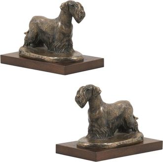OEM Terrier Checo, Cesky Terrier: Estatuilla De Perro, Figura De Oficina, Trofeo Para Una Exposici&oacute;n Canina De Art-dog