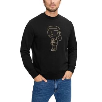 Karl Lagerfeld Hombre, Sudaderas, Negro, Talla: S