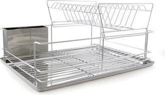 Better Chef 4 Piece 18.5 Dish Drying Rack Set in Silver at Nordstrom