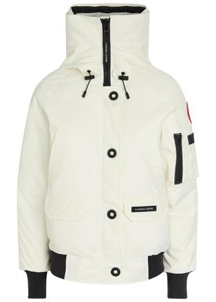 Canada Goose Chilliwack Quilted Hooded Nylon Jacket - White - S (UK8-10 / S)