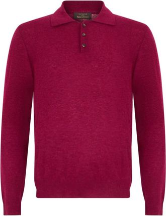 Slowear Maglione Polo Zk135 - - Knitwear - Uomo - Rosa - XL