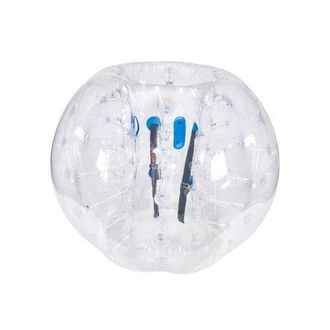 OEM Aufblasbarer Bump Ball Bumper Sto&szlig;ball 1 Stk. 1,5 M X 1,2 M, Menschlicher Kollisionsball, Pvc-k&ouml;rperblasen-bounce-ball F&uuml;r Outdoor-aktivit&auml;ten, Transp