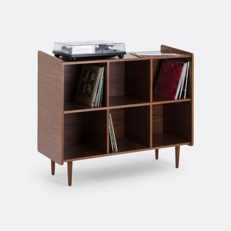 La Redoute Interieurs Vintage meubel voor vinylplaten L113 cm, Ronda