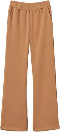 Twin-Set Pantaloni Scuba con tasche laterali - Marrone