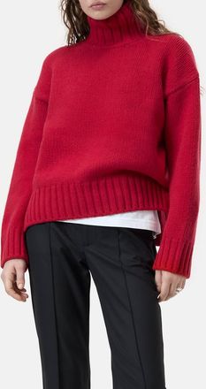 Closed Pure Wool Jumper Sweater In Chili Pepper Red