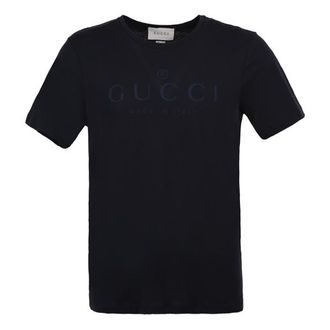 Gucci Classic Logo T-shirt Navy 441685-X3A80-4440