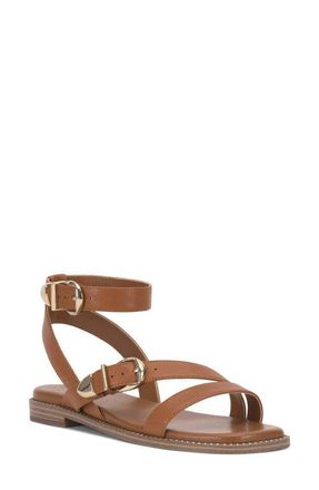 Vince Camuto Neiko Ankle Strap Sandal in Golden Walnut at Nordstrom, Size 6