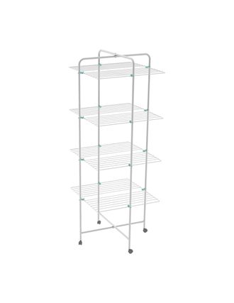 Frandis Frandis Tendedero Torre 40m Blanco Acero Cromado