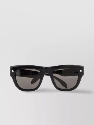 Alexander McQueen geometric square sunglasses metal studs