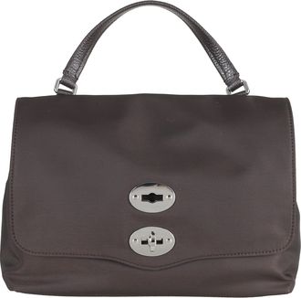 Zanellato Brown Postina Rimboccata Tokyo S Swivel Buckle Nylon Shoulder Bag