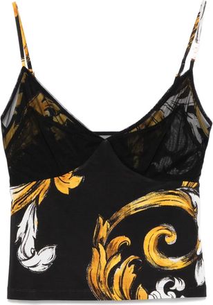 Versace Jeans Couture Top Barocco - Nero