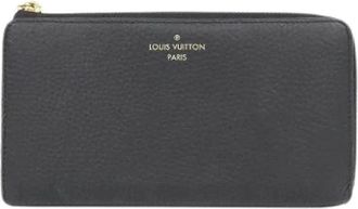Louis Vuitton Pre-owned Wallets, female, Black, Size: ONE SIZE Pre-owned Leather Wallet