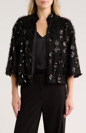 Ted Baker Sequin Topper in Black at Nordstrom Rack