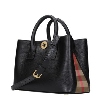 Burberry Leather Bag - Black
