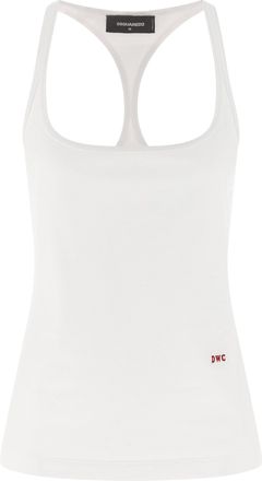 Dsquared2 tanktop met borduurwerk