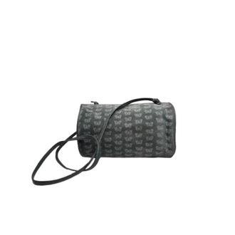 Bottega Veneta Pre-owned Leren Crossbodytas - Dames - Pre-owned - Grijs - Maat: ONE Size Leer