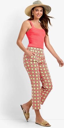 Trina Turk Lulu Cropped Pants in Salerno at Nordstrom, Size 10